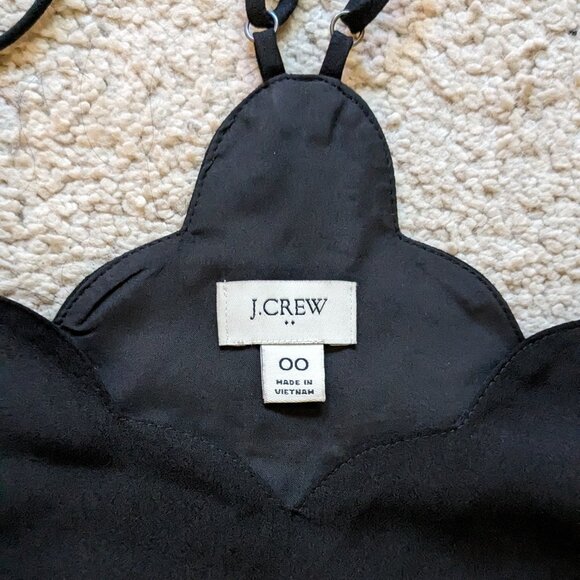 NWOT J.Crew Cami Halter Scallop top - Picture 4 of 6